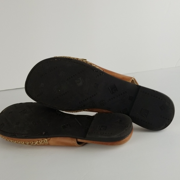 Jose saenz flats slingback leather size 37 - Picture 4 of 6